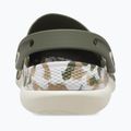 Шльопанці Crocs LiteRide 360 Marbled Clog армійські зелені/мульти 11