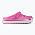 Шльопанці дитячі Crocs Crocband Clean Off Court Clog taffy pink 3