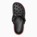 Шльопанці Crocs Duet Max II Clog black/varsity red 6