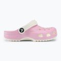 Дитячі шльопанці Crocs Classic Glow in the Dark фламінго 3