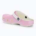 Дитячі шльопанці Crocs Classic Glow in the Dark фламінго 4