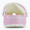 Дитячі шльопанці Crocs Classic Glow in the Dark фламінго 7