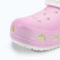 Дитячі шльопанці Crocs Classic Glow in the Dark фламінго 8