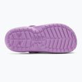 Дитячі шльопанці Crocs Classic Lined orchid 5