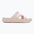 Шльопанці жіночі Crocs Getaway Strappy quartz 2