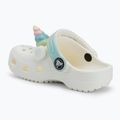 Шльопанці дитячі Crocs Classic IAM Rainbow Unicorn CgT chalk 4