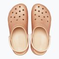 Шльопанці жіночі Crocs Classic Platform Glitter shitake 12