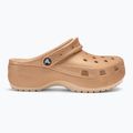 Шльопанці жіночі Crocs Classic Platform Glitter shitake 3