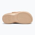 Шльопанці жіночі Crocs Classic Platform Glitter shitake 5