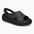 Сандалі жіночі Crocs Brooklyn Luxe Cross Strap black 8
