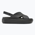 Сандалі жіночі Crocs Brooklyn Luxe Cross Strap black 2