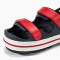 Дитячі сандалі Crocs Crocband Cruiser темно-синій/червоний 7