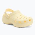 Шльопанці жіночі Crocs Classic Platform Clog buttercream 2