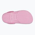 Crocs Classic Glitter Clog Дитячі шльопанці рожеві твідові з блискітками 5