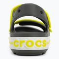 Сандалі дитячі Crocs Crocband Cruiser Kids slate grey/acidity 6