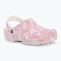 Шльопанці Crocs Classic Duke Print Clog pink tweed 2