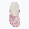 Шльопанці Crocs Classic Duke Print Clog pink tweed 6