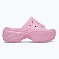 Шльопанці жіночі Crocs Stomp Slide pink tweed 9