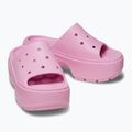 Шльопанці жіночі Crocs Stomp Slide pink tweed 13