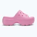 Шльопанці жіночі Crocs Stomp Slide pink tweed 2