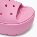 Шльопанці жіночі Crocs Stomp Slide pink tweed 7