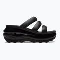 Шльопанці Crocs Mega Crush Triple Strap black
