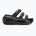 Шльопанці Crocs Mega Crush Triple Strap black 2