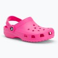 Шльопанці дитячі Crocs Classic Clog Kids pink crush 2