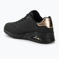 Кросівки жіночі SKECHERS Uno Golden Air black/black/metalic 3