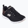 Кросівки жіночі SKECHERS Flex Appeal 4.0 Wild Ballad black/leopard 2