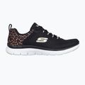 Кросівки жіночі SKECHERS Flex Appeal 4.0 Wild Ballad black/leopard