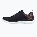 Кросівки жіночі SKECHERS Flex Appeal 4.0 Wild Ballad black/leopard 3