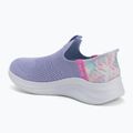 Кросівки дитячі SKECHERS Slip-Ins Ultra Flex 3.0 lavender/multi 3
