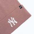 Шапка зимова 47 Brand MLB New York Yankees Haymaker mauve 3