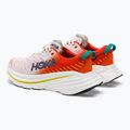 Чоловічі бігові кросівки HOKA Bondi X blanc de blanc/flame 4