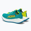 Кросівки для бігу жіночі HOKA Carbon X 3 блакитно-жовті 1123193-CEPR 5