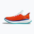 Кросівки для бігу чоловічі HOKA Carbon X 3 white/flame 9