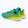 Кросівки для бігу жіночі HOKA Mach 5 блакитно-жовті 1127894-CEPR 4