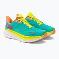 Кросівки для бігу чоловічі HOKA Clifton 9 зелені 1127895-CEPR 4
