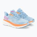 Черевики для бігу жіночі HOKA Clifton 9 airy blue/ice water 4