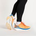 Черевики для бігу чоловічі HOKA Clifton 9 Wide vibrant orange/impala 2
