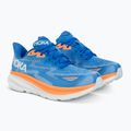 Черевики для бігу чоловічі HOKA Clifton 9 Wide coastal sky/all aboard 4