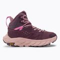 Жіночі трекінгові черевики HOKA Anacapa Breeze Mid родзинки/блідо-лілові 2