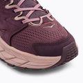 Жіночі трекінгові черевики HOKA Anacapa Breeze Mid родзинки/блідо-лілові 9