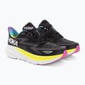 Чоловічі бігові кросівки HOKA Clifton 9 чорні/всі на борту 4