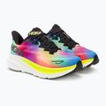 Черевики для бігу жіночі HOKA Clifton 9 black/multi 5