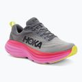 Жіночі бігові кросівки HOKA Bondi 8 castlerock/полуниця