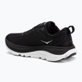 Кросівки для бігу чоловічі HOKA Skyflow Wide black/white 3