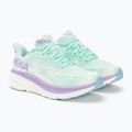 Черевики для бігу жіночі HOKA Clifton 9 Wide sunlit ocean/lilac mist 5