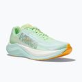 Жіночі бігові кросівки HOKA Mach X lime glow / сонячний океан 11